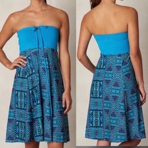 Prana strapless dress. Size Small. NWT